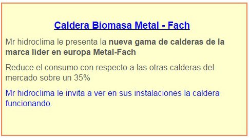 Caldera Biomasa
